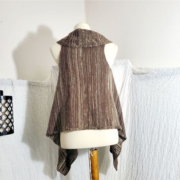 Dots Knit Open Sweater Cardigan Size Medium - Picture 5 of 10